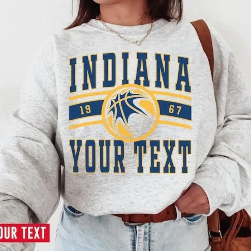 Indiana Pacer, Vintage Indiana Pacer Sweatshirt  T-Shirt, Pacers Sweater, Pacers